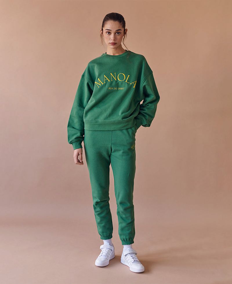 Green Alohas Iconic Sweat Women's Pants | APEVS3874