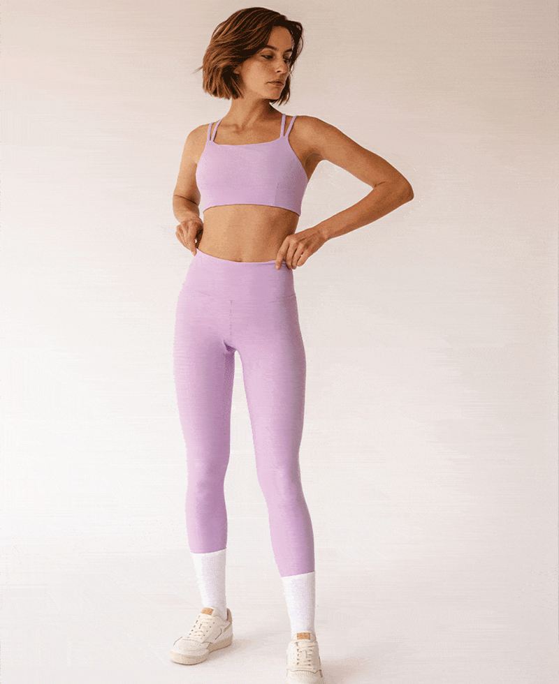 Purple Alohas Core Legging Women's Pants | FRMAG4796