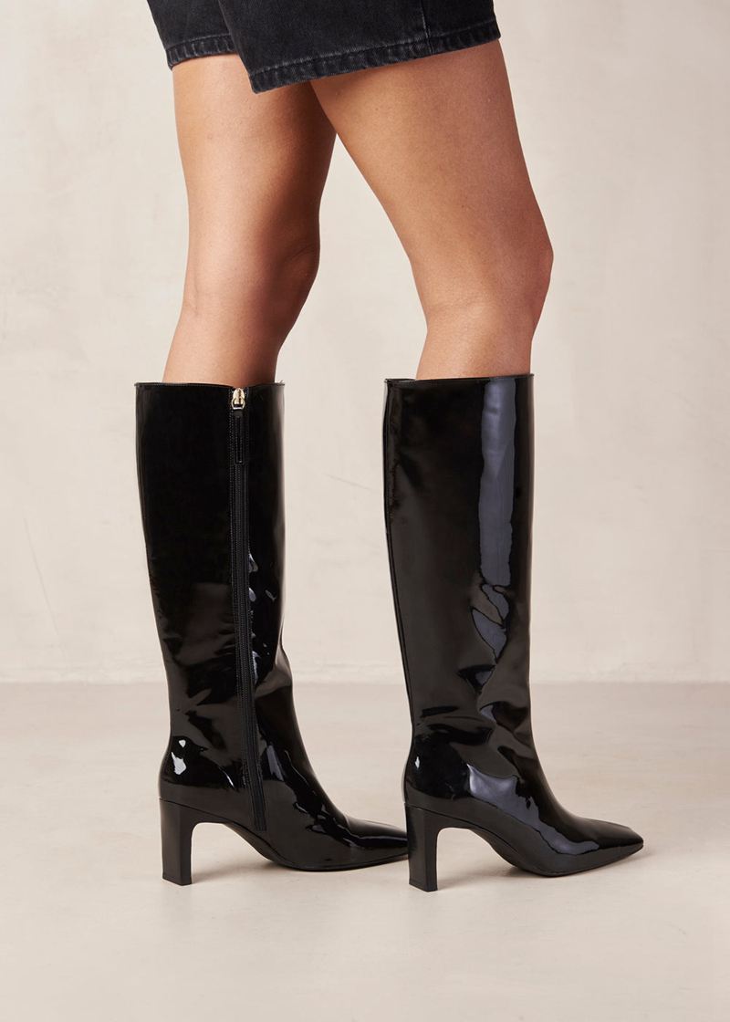 Black Alohas Isobel Women's Knee-High Boots | MXETA5123