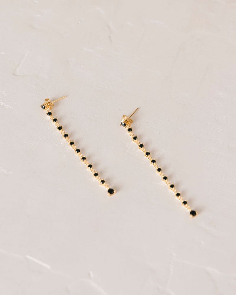 Black Alohas Lust Women's Earrings | IWNPB6489