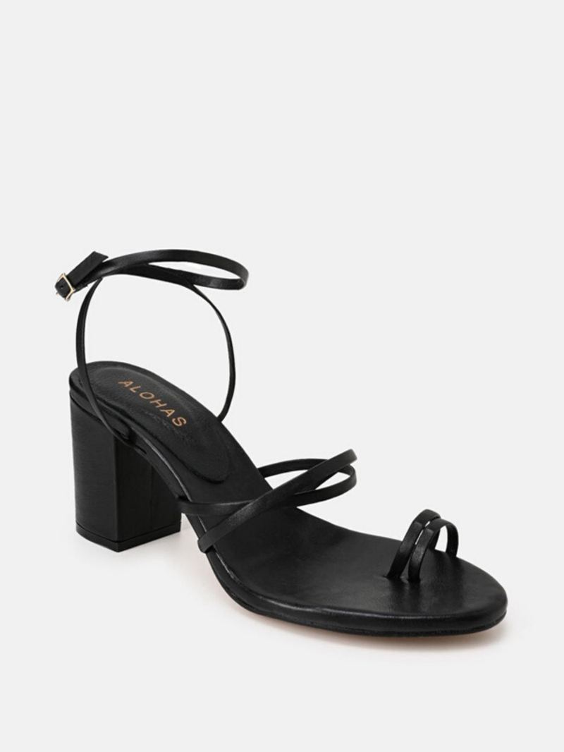 Black Alohas Mochi Women's Heels | BWRIO2589