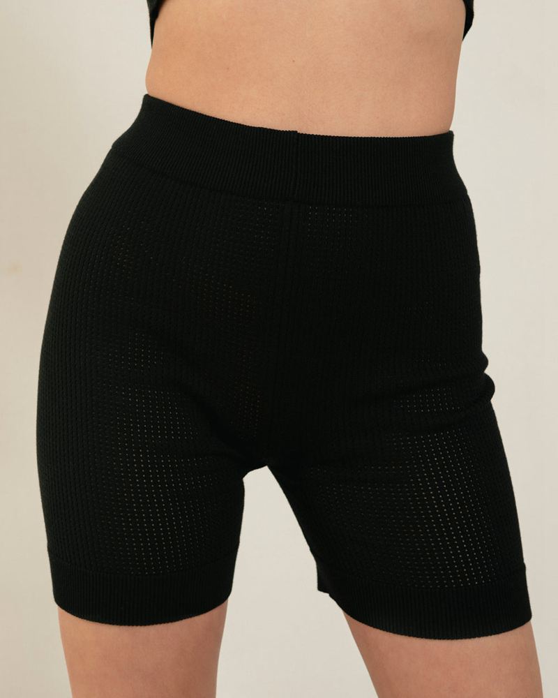 Black Alohas Rookie Women's Shorts | YBAWT7123