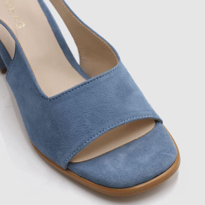 Blue Alohas Lille Women's Mules | ZSKXJ7514