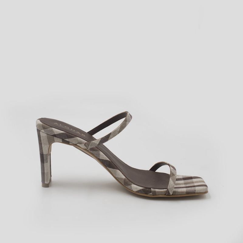 Brown Alohas Cannes Women's Heels | CHWRJ5869