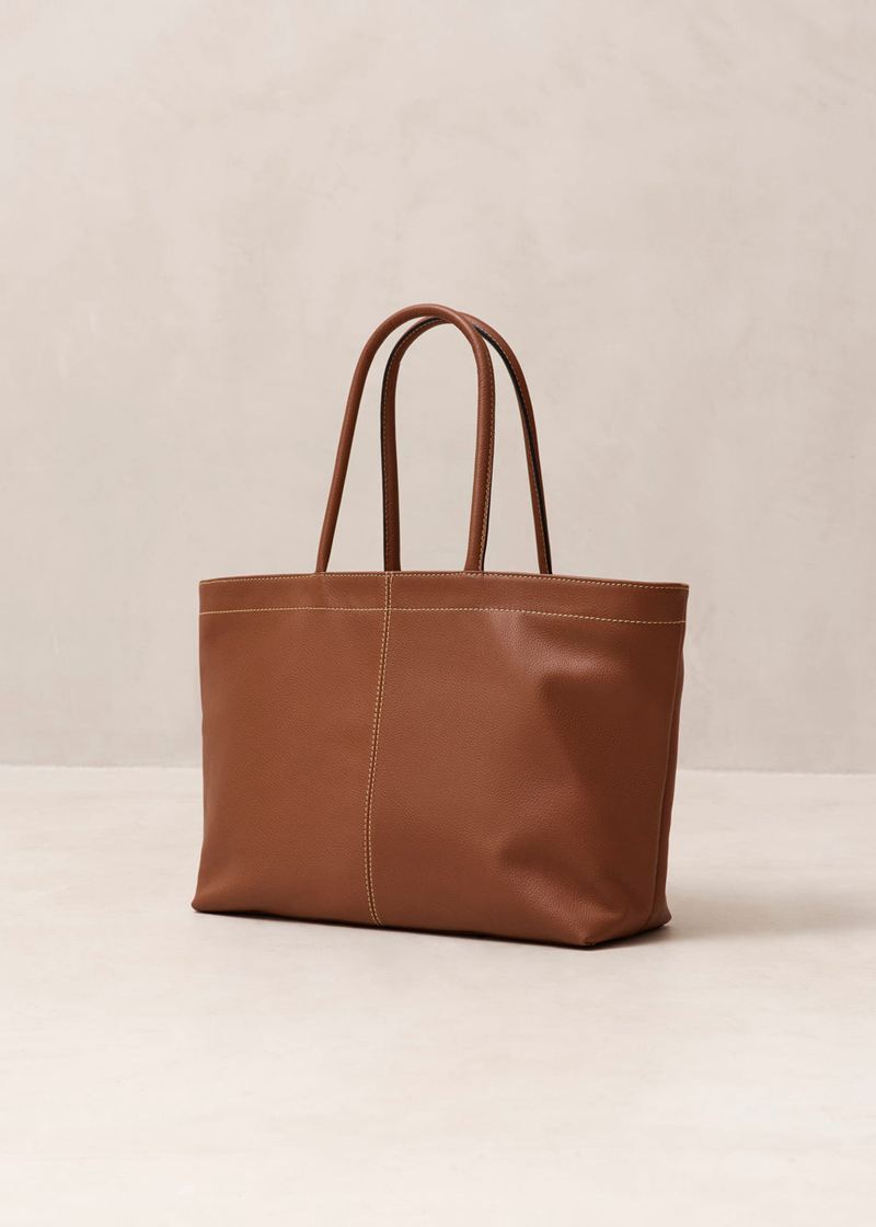 Brown Alohas The F Leather Women's Bags | WUSHD2108