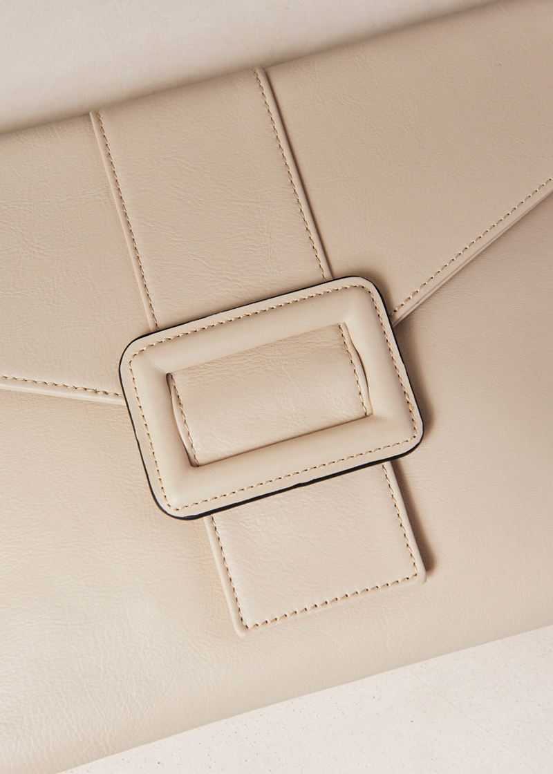 Cream Alohas The E Leather Women's Bags | MZUCR8615