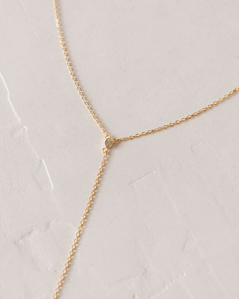 Gold Alohas Flux Women's Necklace | VUTFZ1452