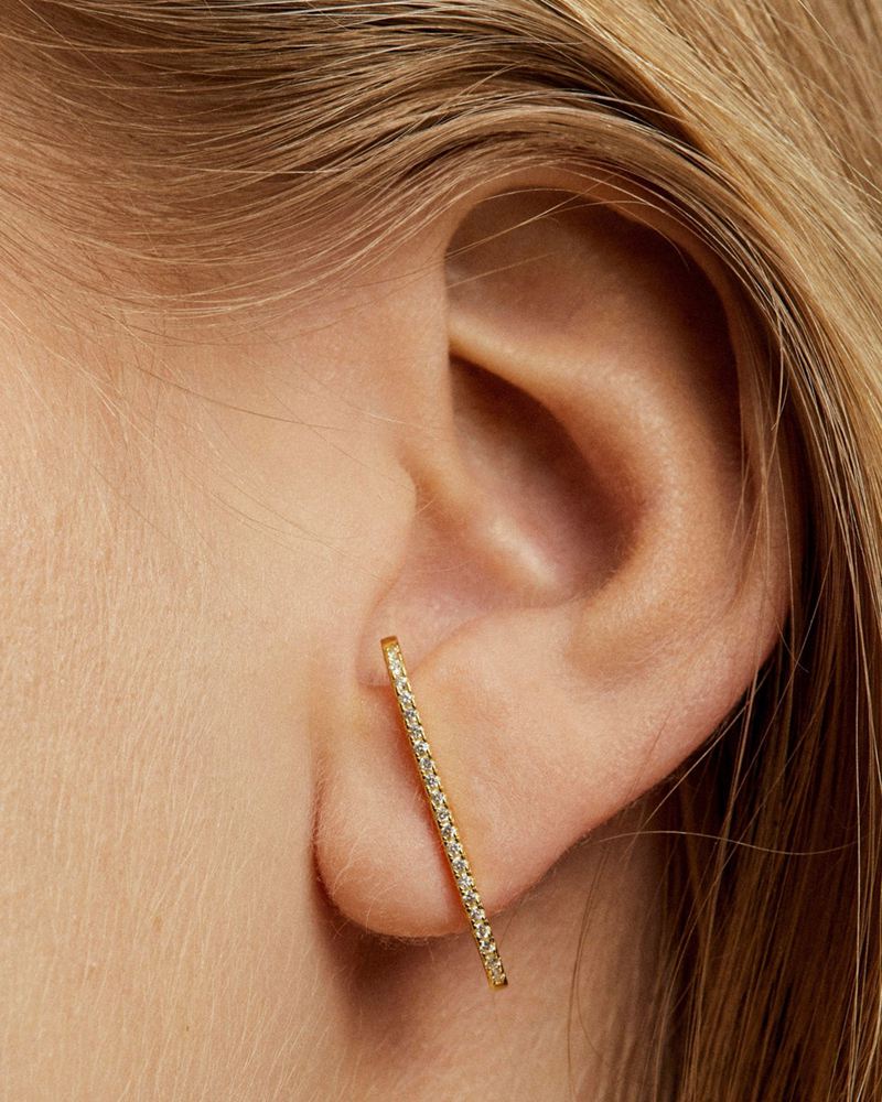 Gold Alohas Pysis Women's Earcuff | UXNRH4137