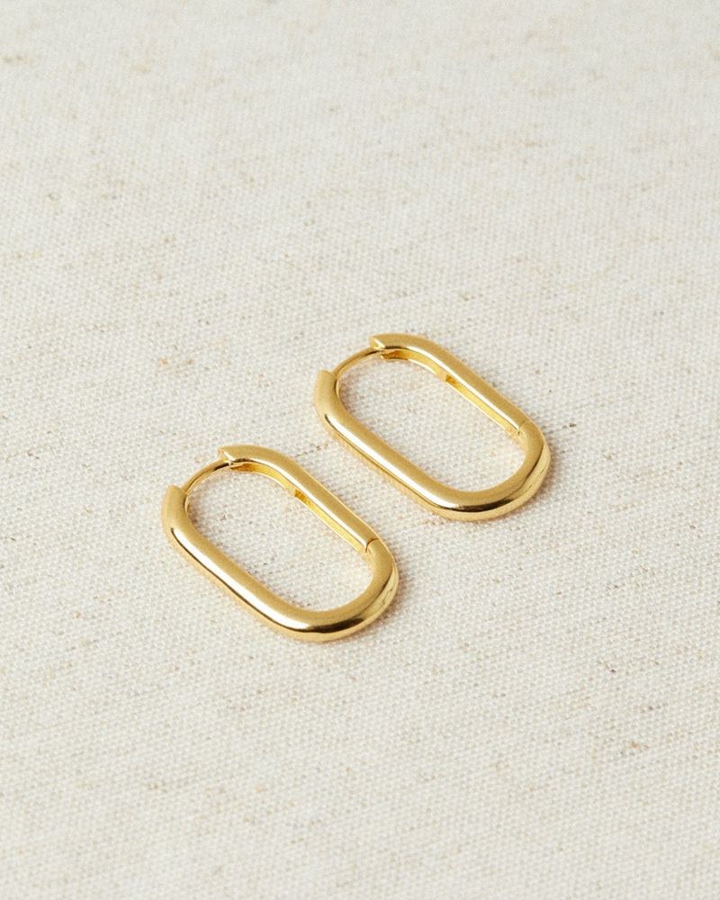 Gold Alohas Sagitta Women's Earrings | LBOET1362