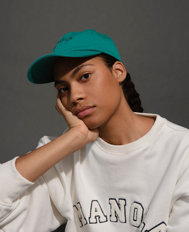 Green Alohas Manola Cap Women's Sportswear | KEONQ5196