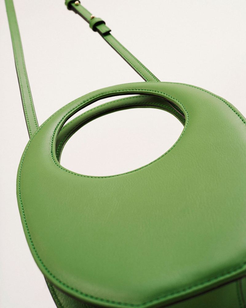 Green Alohas The O Women's Bags | WXDST4930