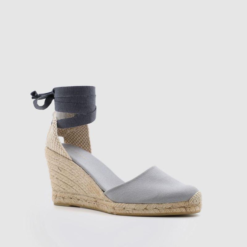 Grey Alohas Clara By Day Women's Espadrilles | NKTRD1632