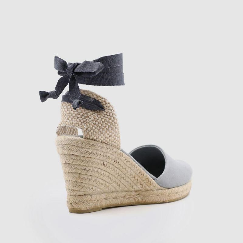 Grey Alohas Clara By Day Women's Espadrilles | NKTRD1632