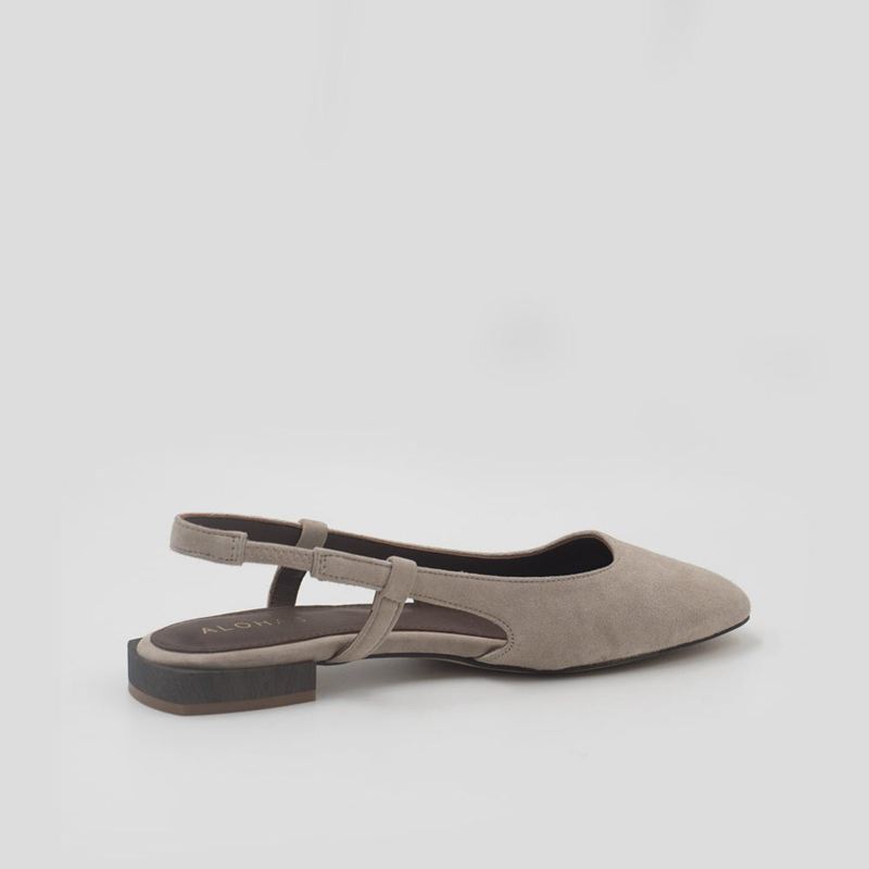 Grey Alohas Holly Women's Ballet Flats | TLZHM5348