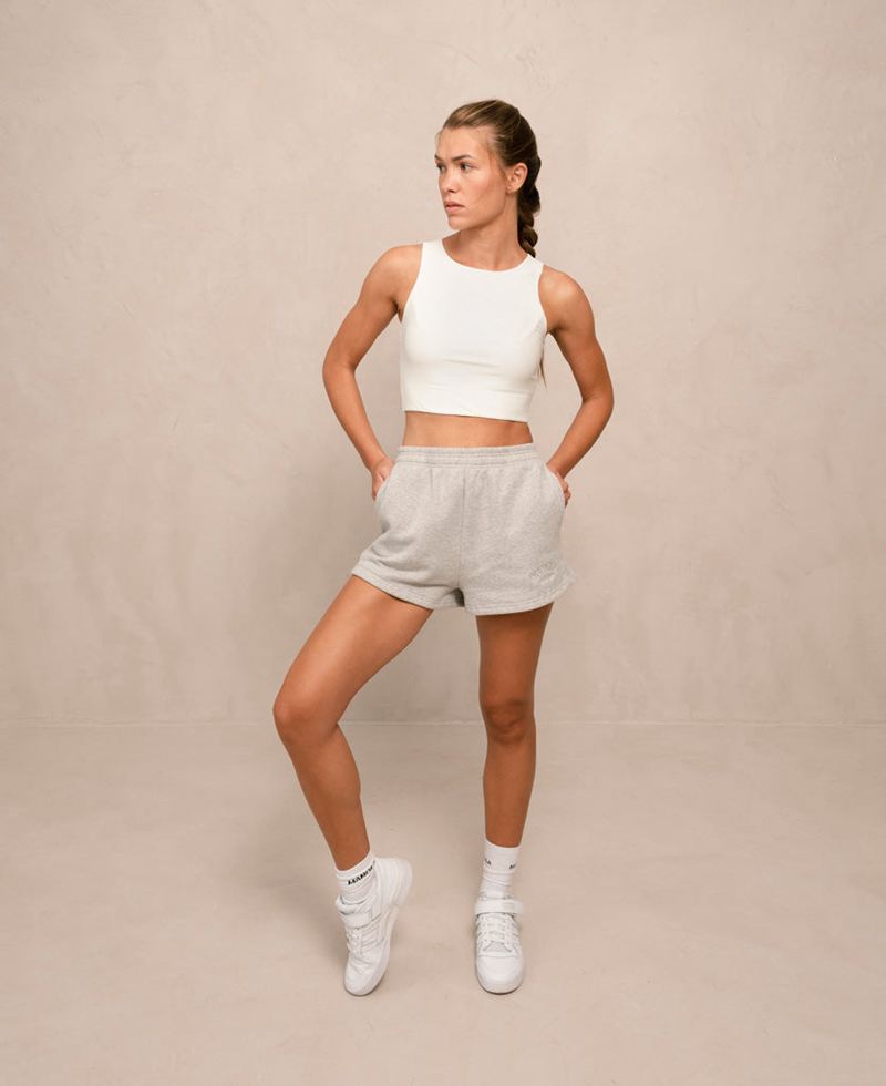 Grey Alohas Iconic Short Women's Sportswear | PZMJQ3784