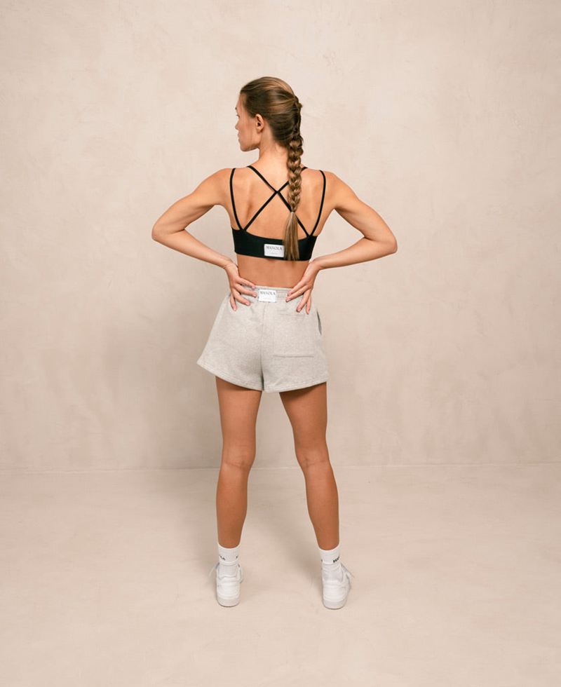 Grey Alohas Iconic Short Women's Sportswear | PZMJQ3784