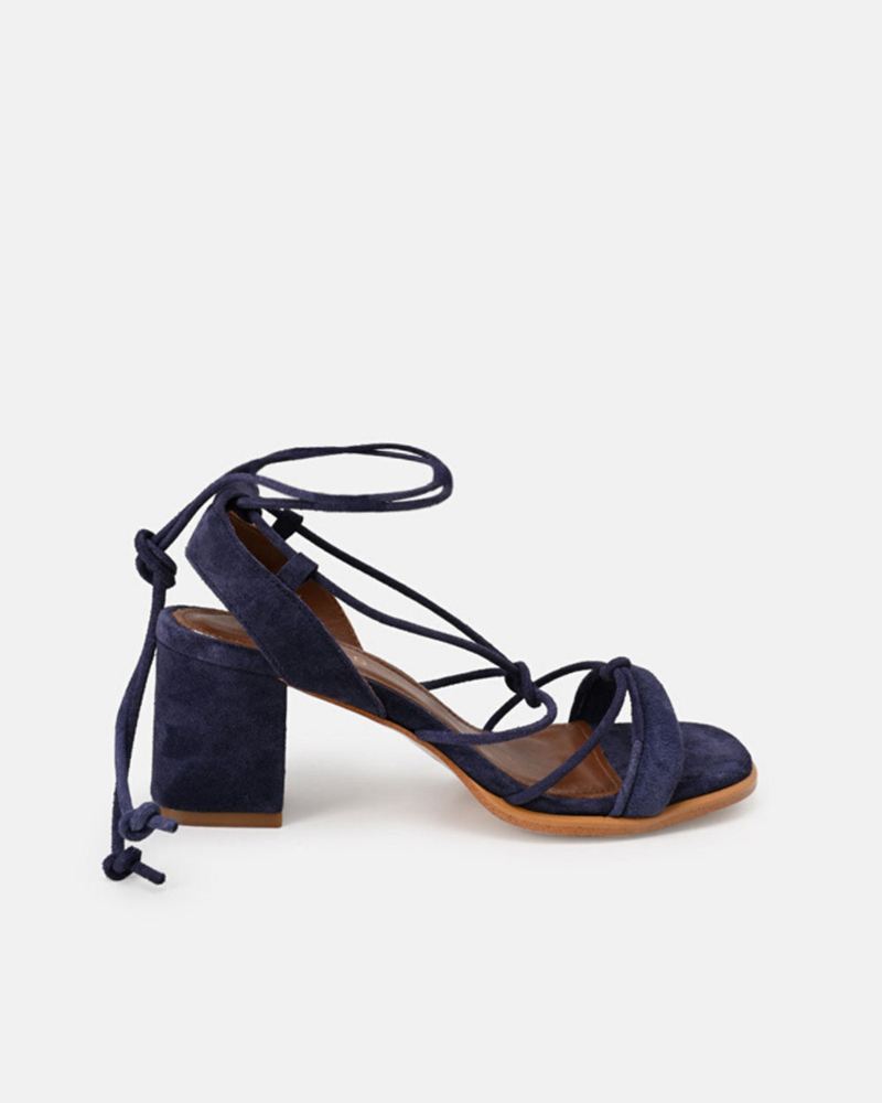 Navy Alohas Sophie Women's Sandals | DPKRG4697