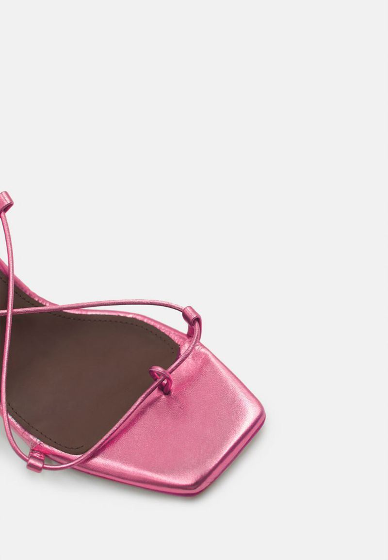 Pink Alohas Bellini Leather Women's Sandals | BVZMJ0864