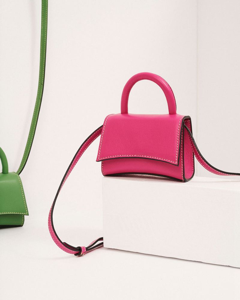 Pink Alohas The X Magenta Mini Women's Bags | FOSLY8793