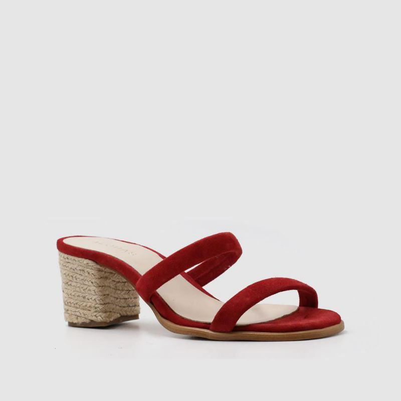 Red Alohas Laura Women's Heels | VTEPZ6537