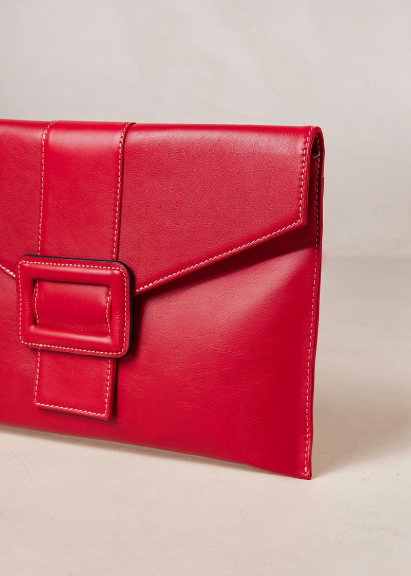 Red Alohas The E Leather Women's Bags | SDJEU2740