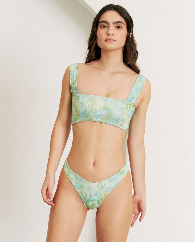 Turquoise Alohas The Kite Women's Swimwear | YRGQI5372