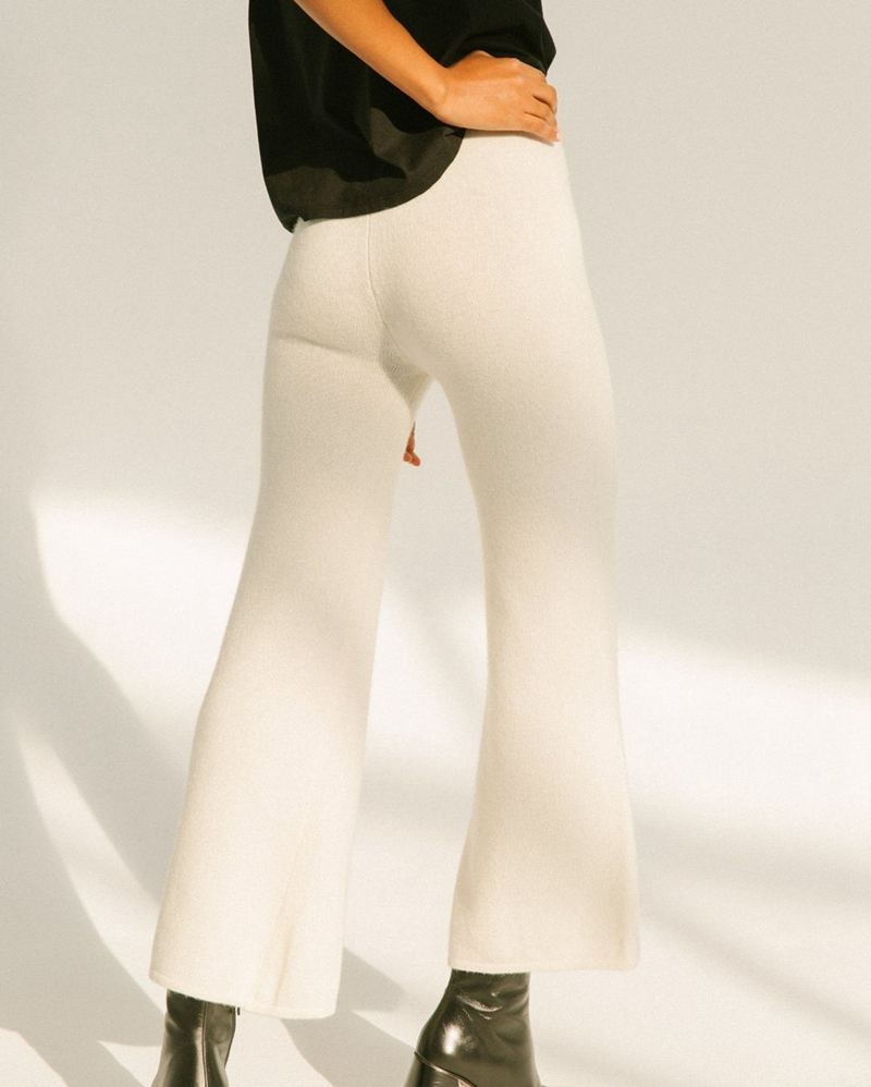 White Alohas Easy Fall Women's Pants | JBHRS8359