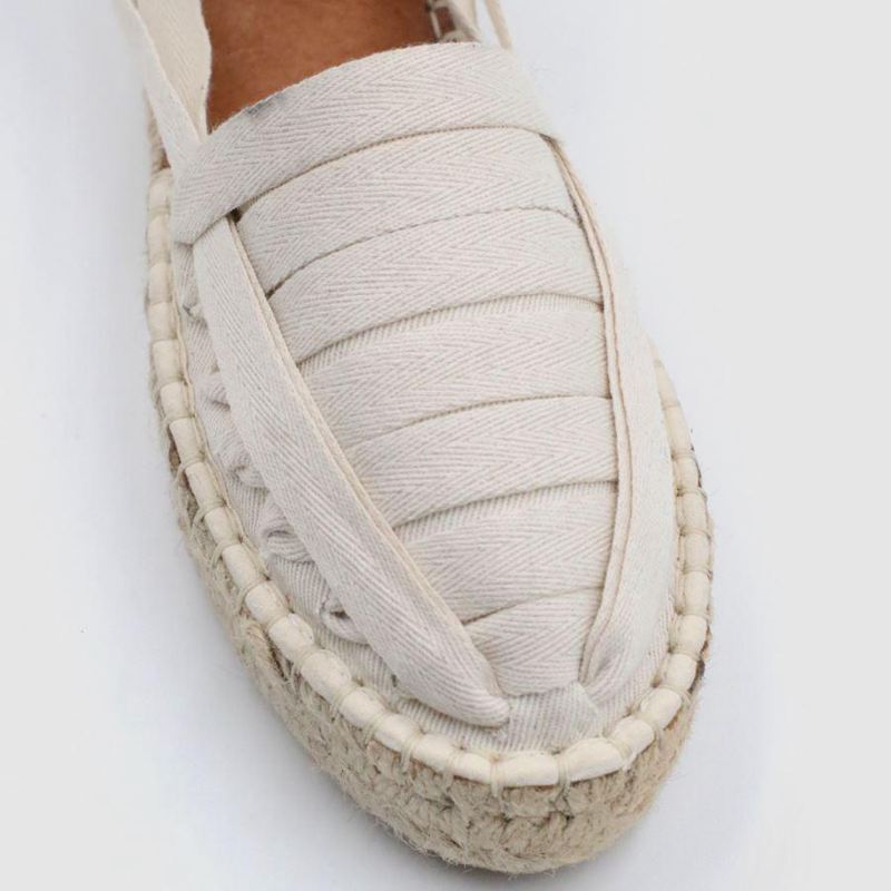 White Alohas Jakarta Women's Espadrilles | YUJHR2403