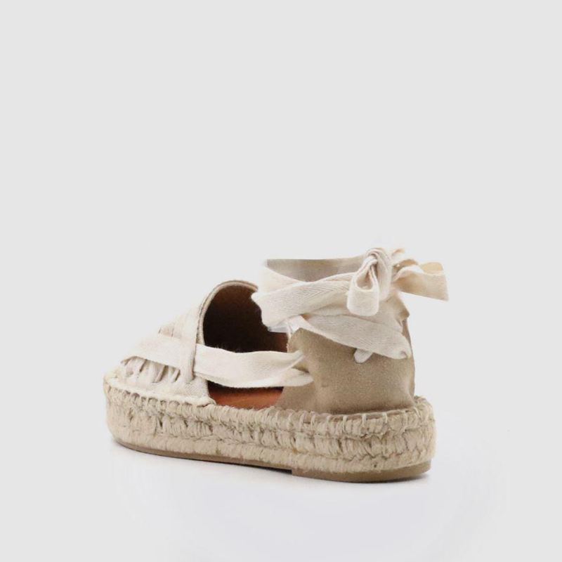 White Alohas Jakarta Women's Espadrilles | YUJHR2403