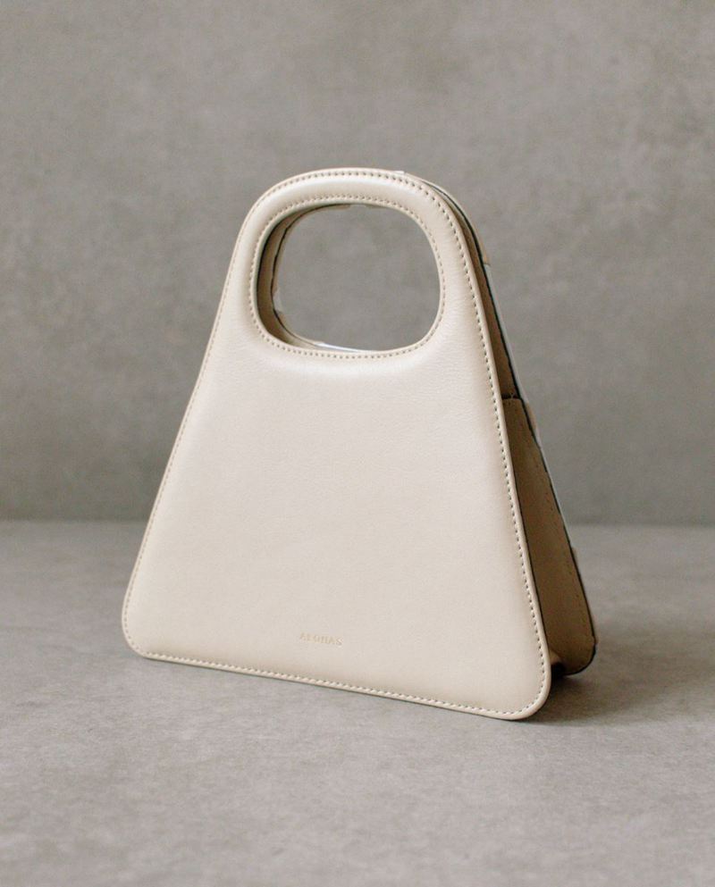 White/Beige Alohas The A Scacchi Women's Bags | FNKYV0358